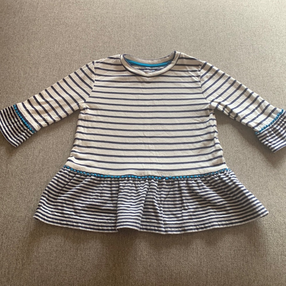 Mini Boden Girl’s Striped Tunic